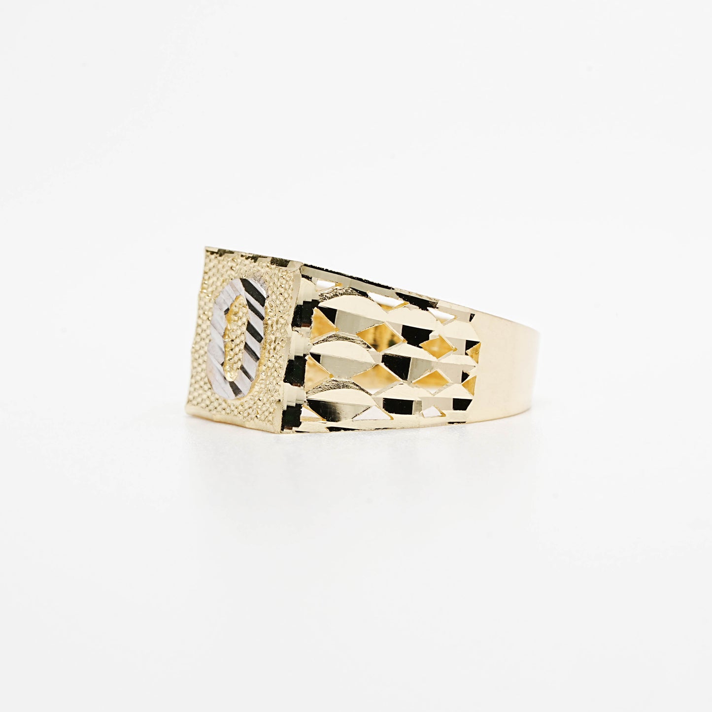 10K Two-Tone Initial O Ring