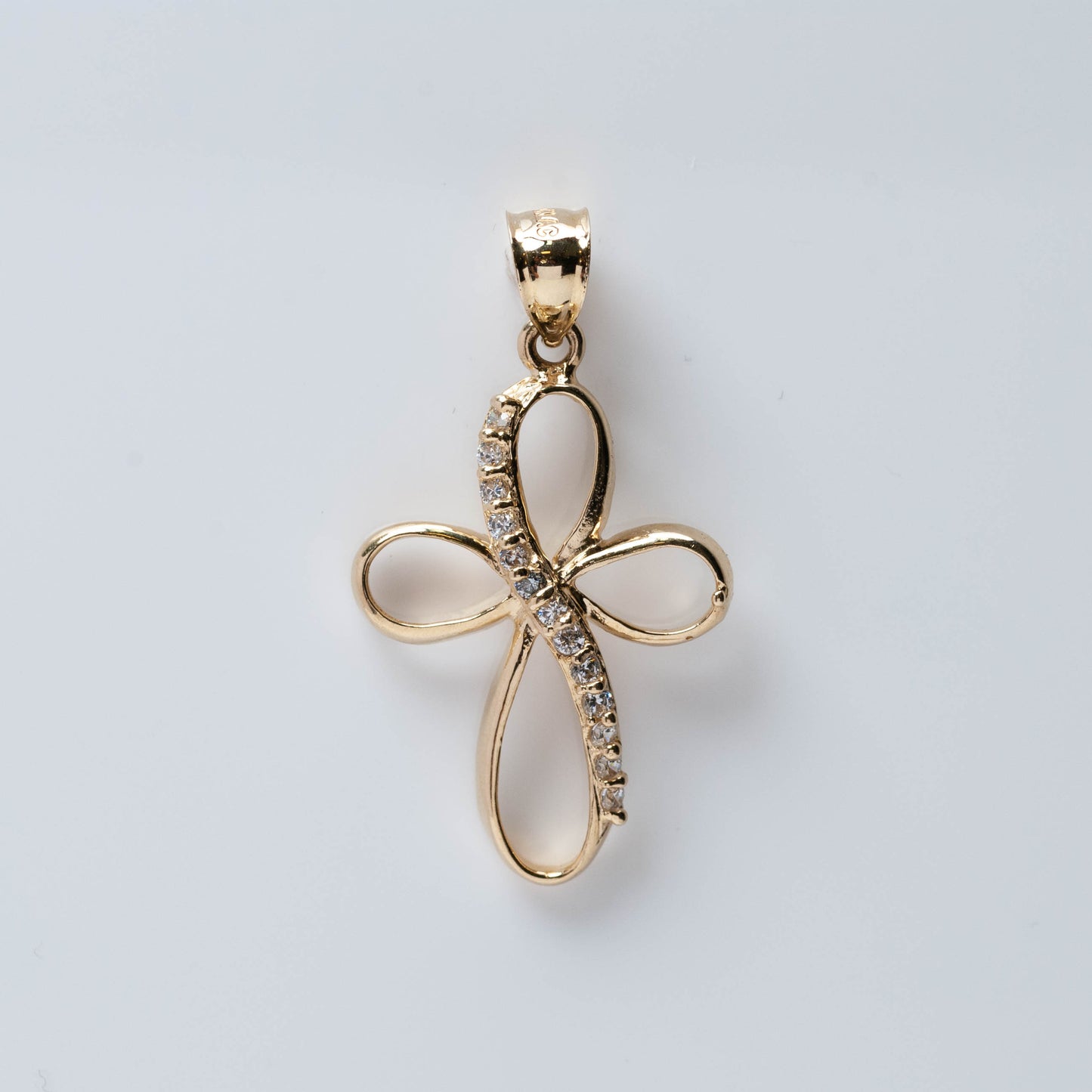 10K Gold Cross Pendant