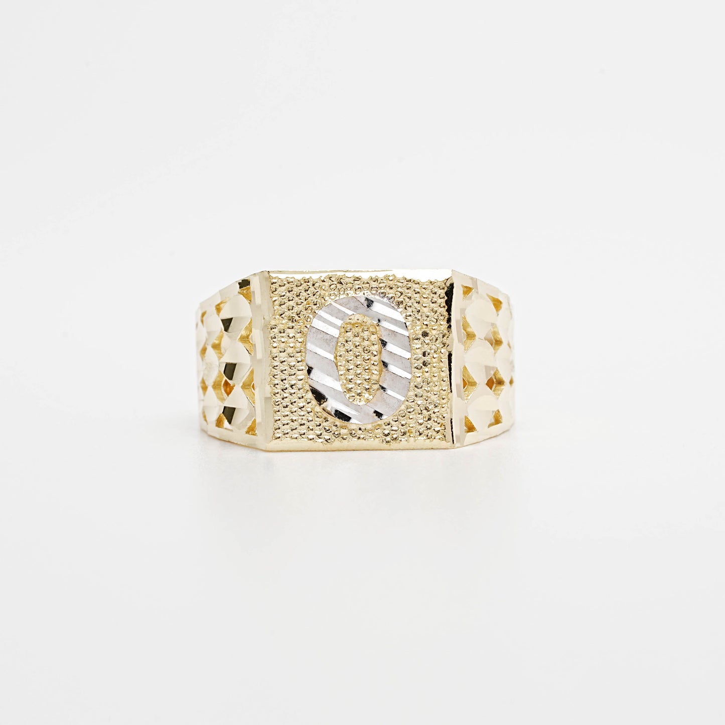 10K Two-Tone Initial O Ring