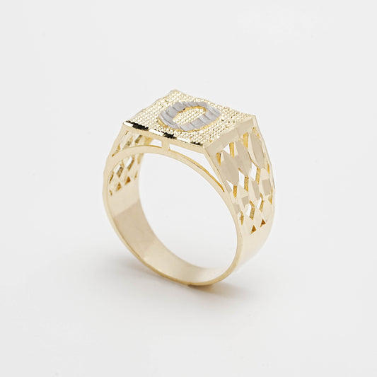 10K Two-Tone Initial O Ring