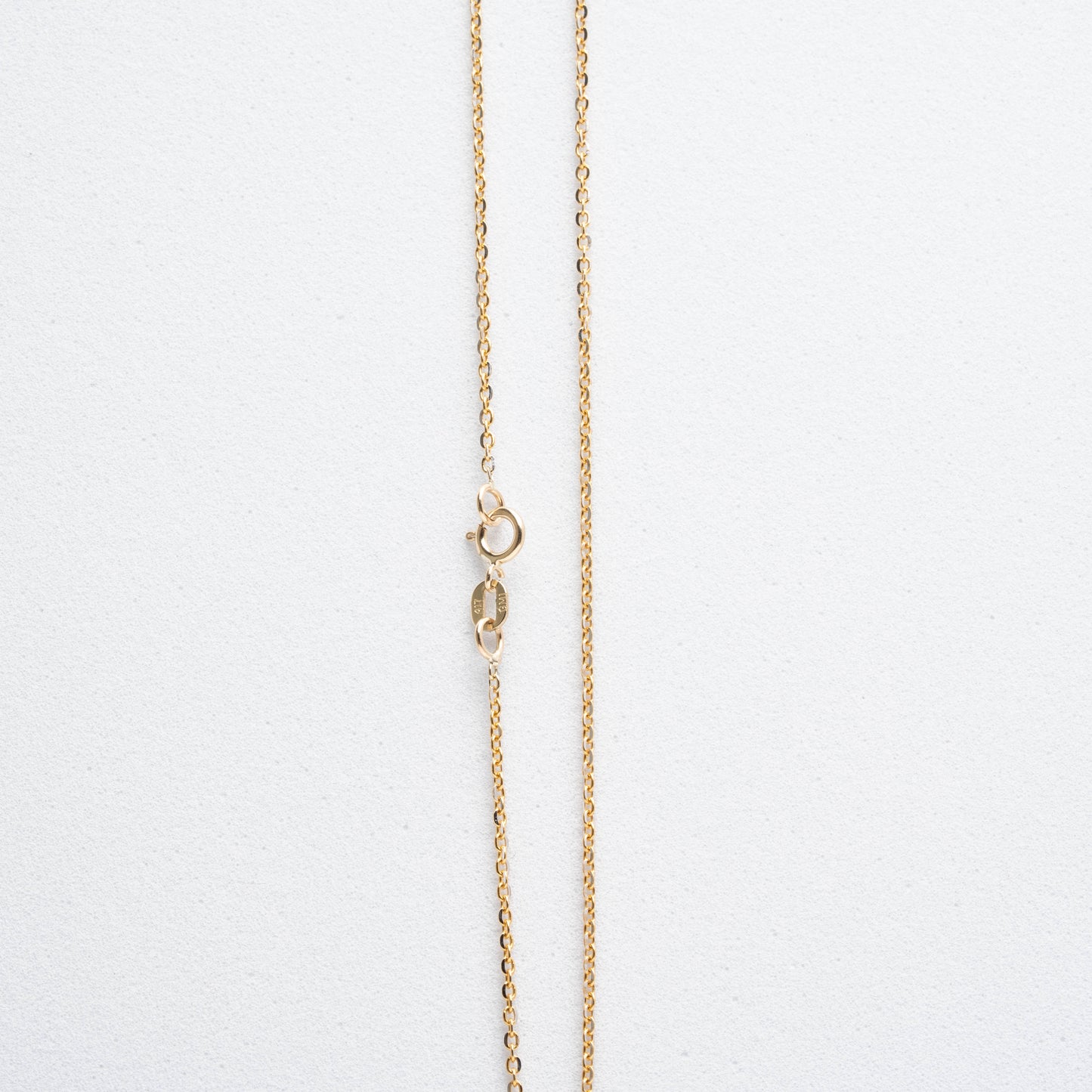 10K Rose Gold Blossom Heart P Initial Necklace