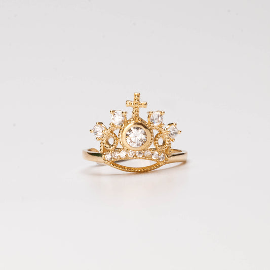 10K Tiara Ring