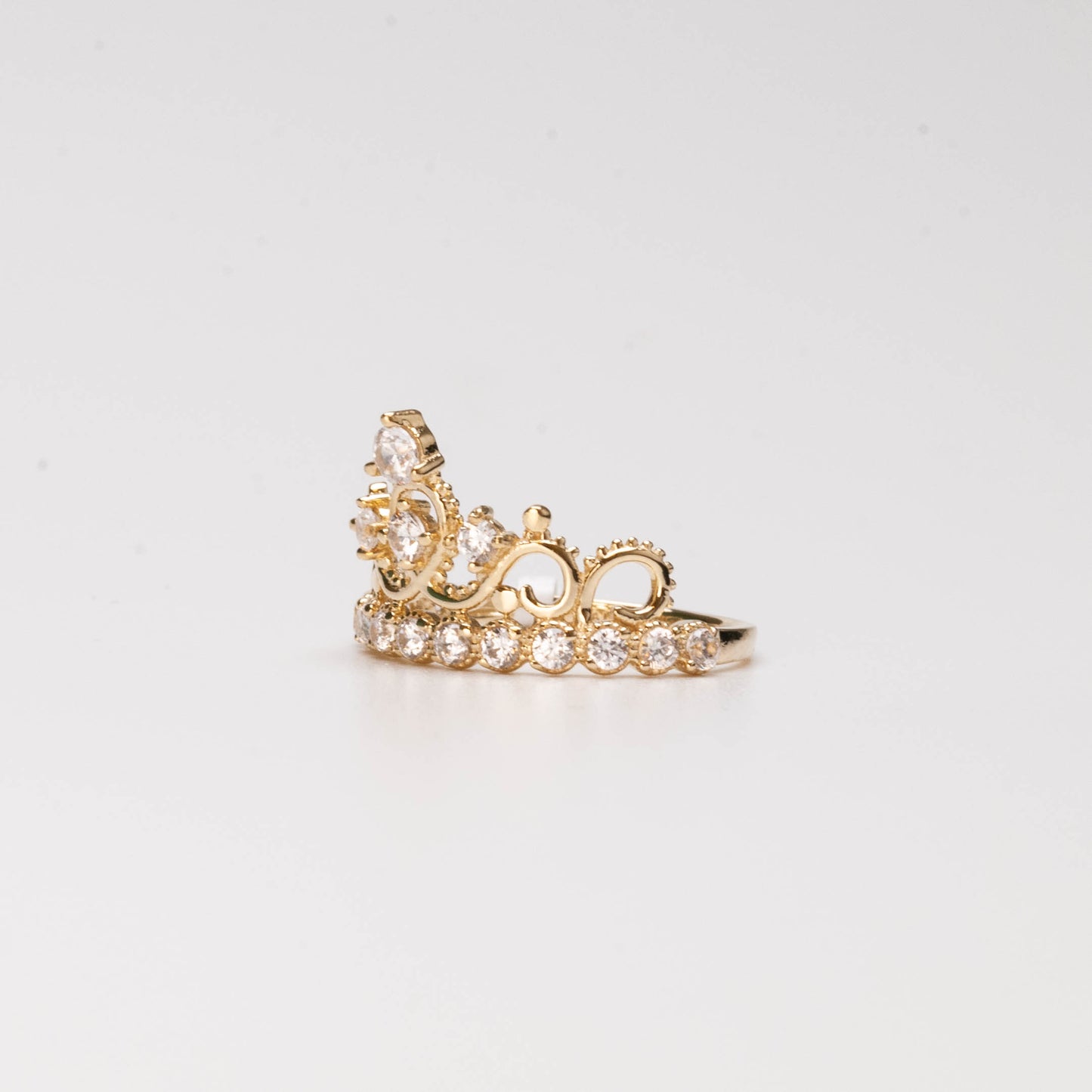 10K Tiara Ring