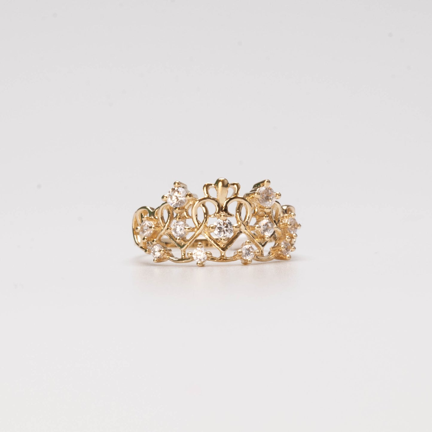 10K Tiara Ring