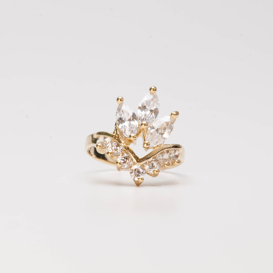 10K Tiara Ring