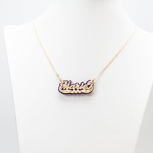 10K Name Necklace