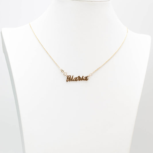 10K Name Necklace