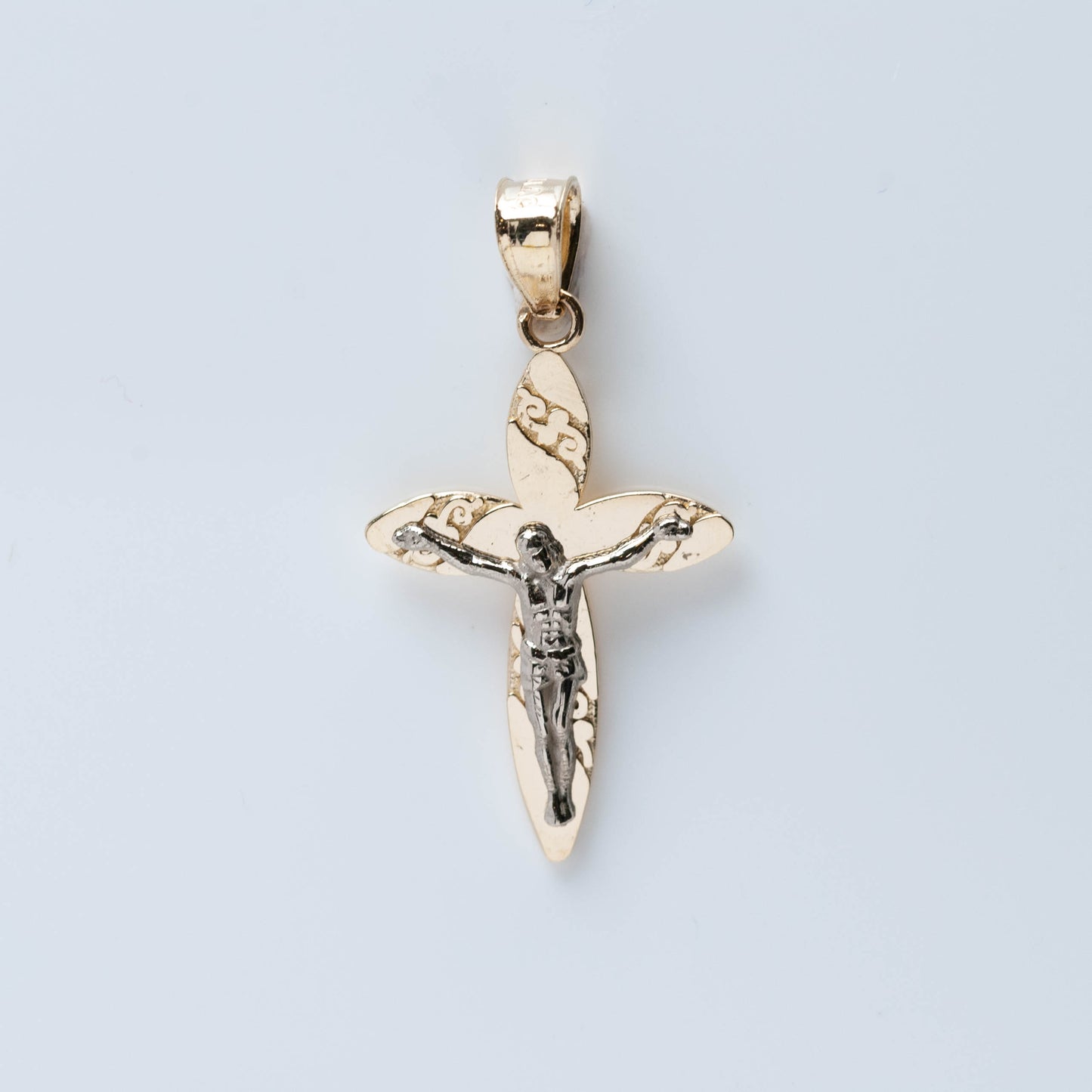 10K Gold Cross Pendant