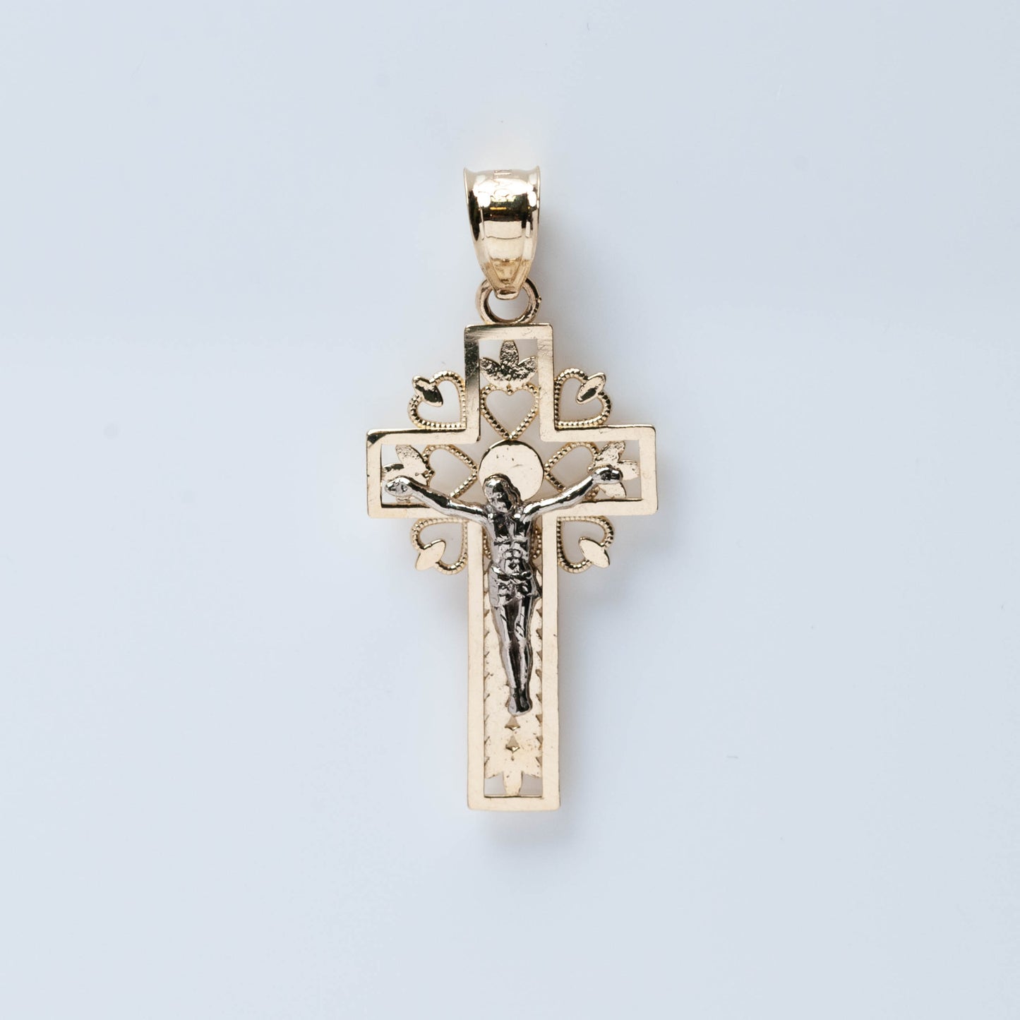 10K Gold Cross Pendant