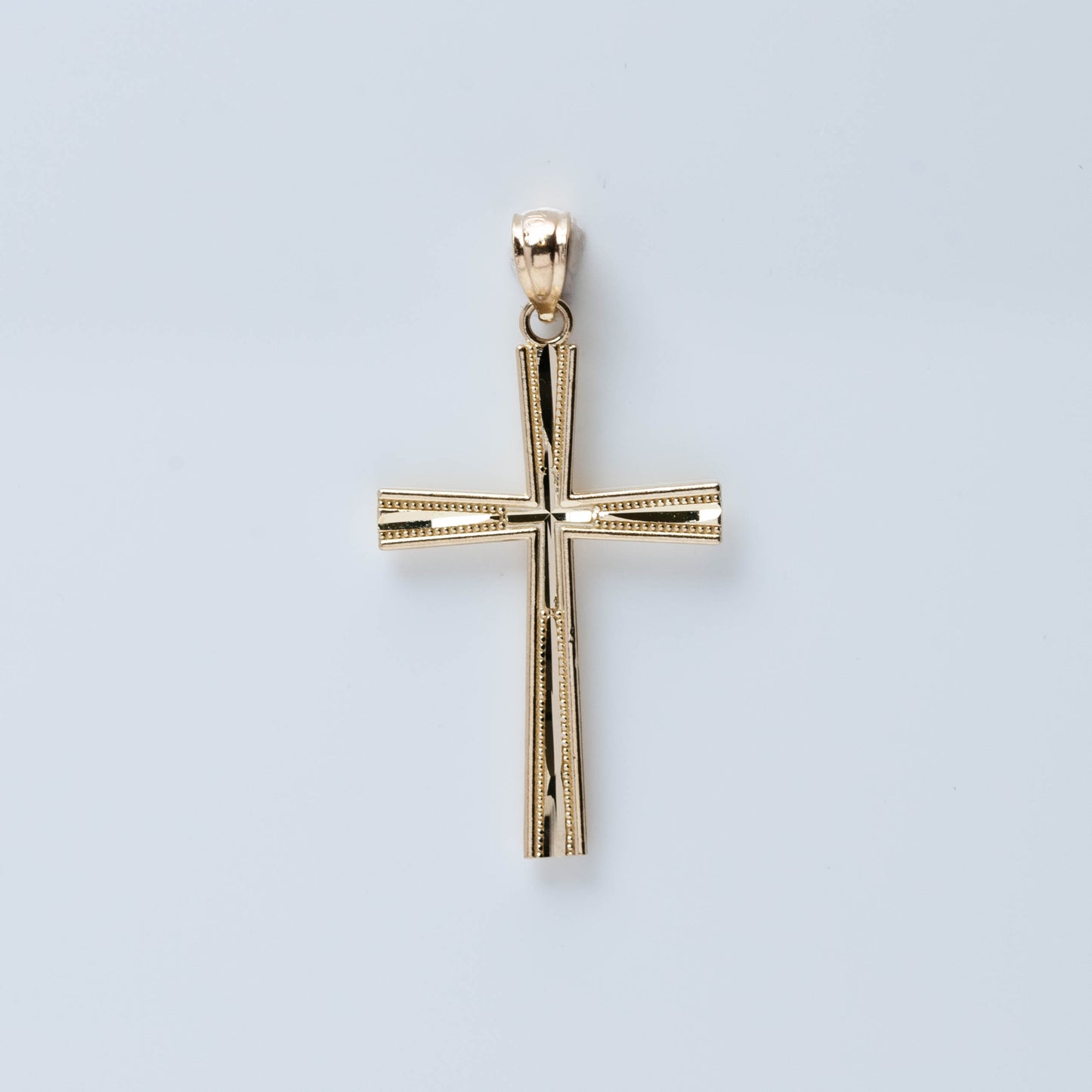 10K Gold Cross Pendant