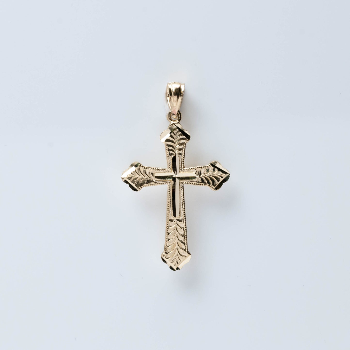 10K Gold Cross Pendant