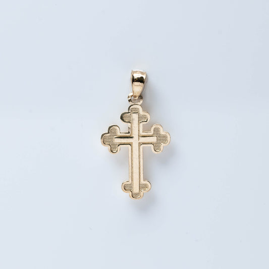 10K Gold Cross Pendant