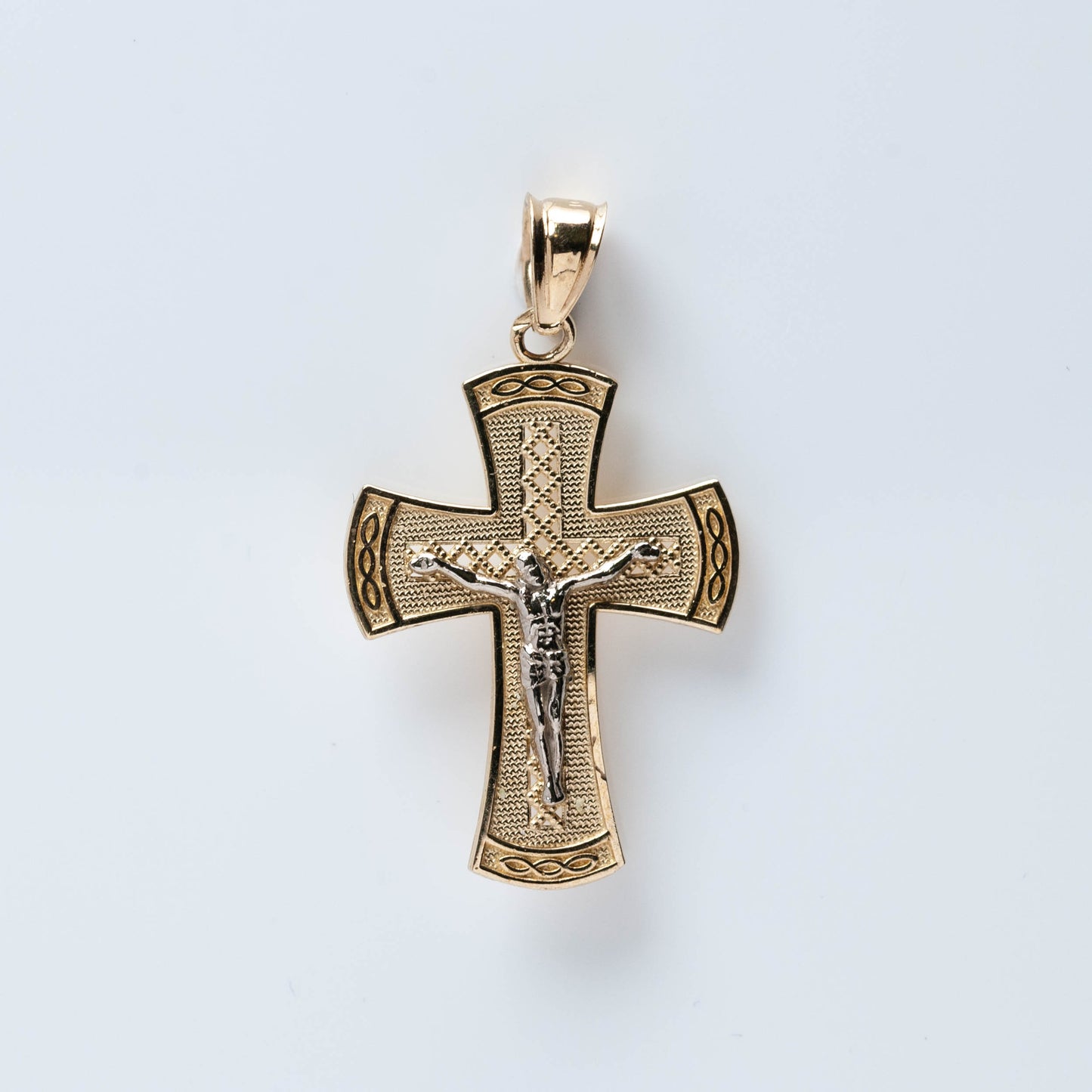 10K Gold Cross Pendant