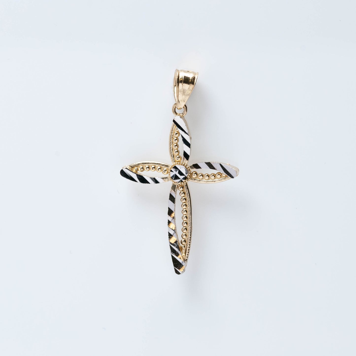 10K Gold Cross Pendant