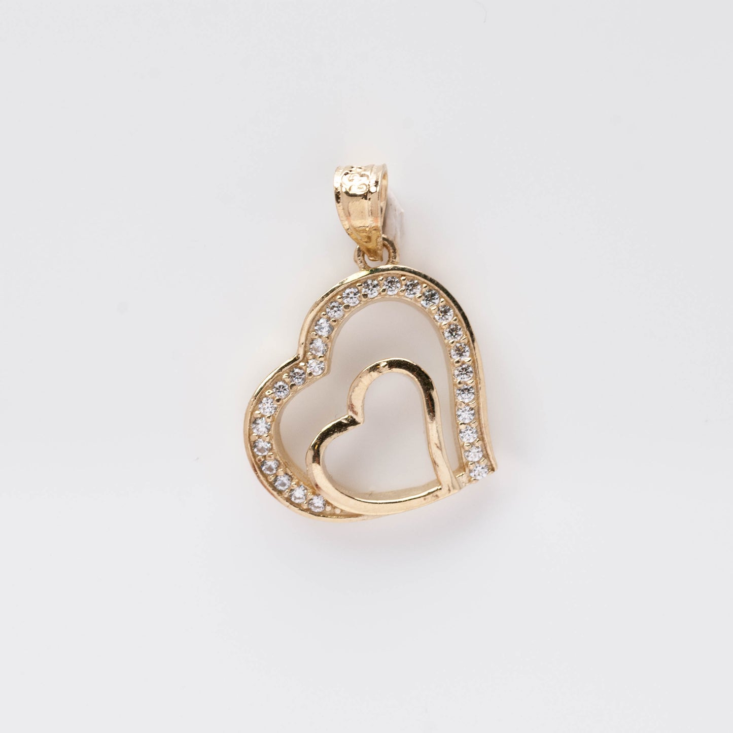 10K Gold Heart Pendant