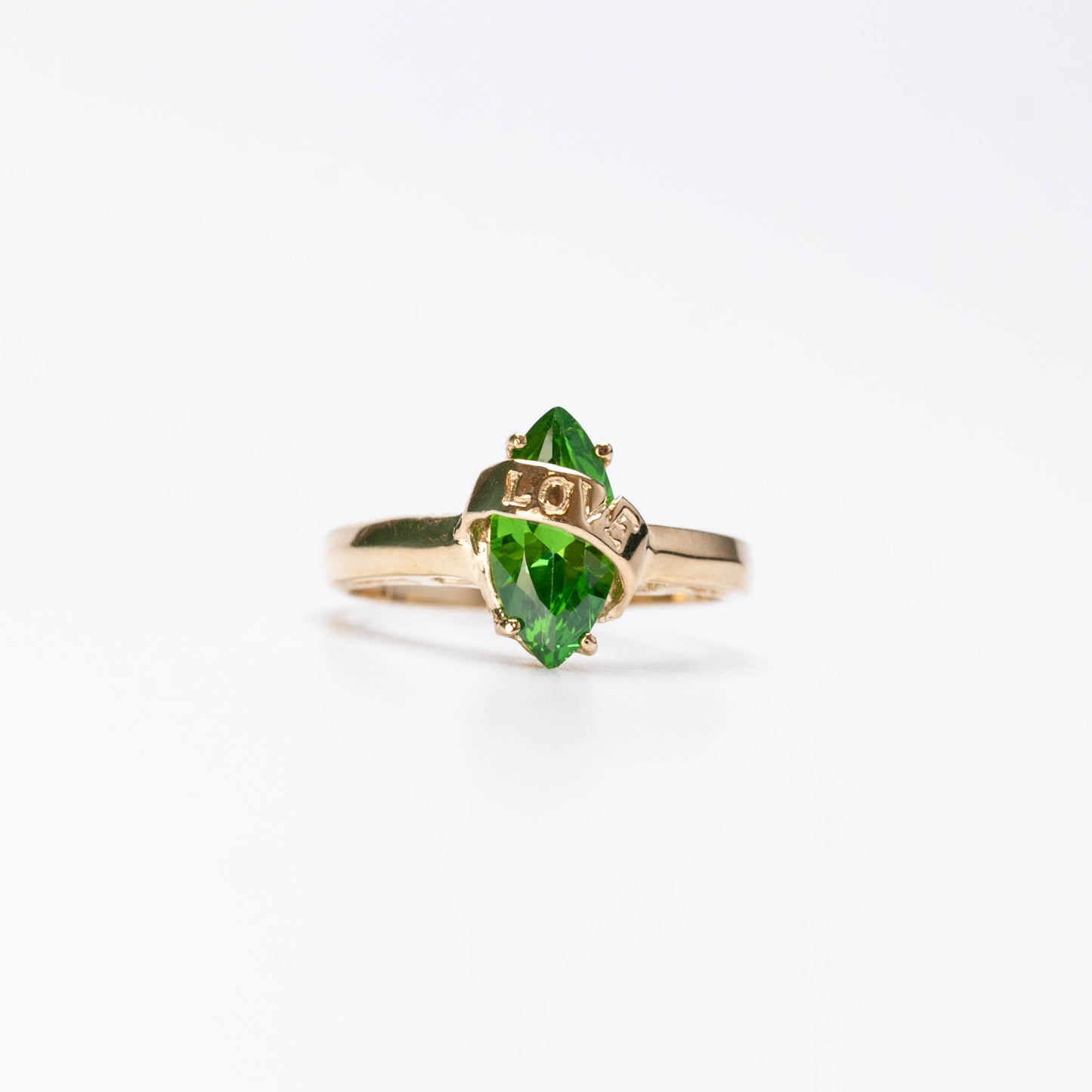 10K Birthstone Marquise Ring