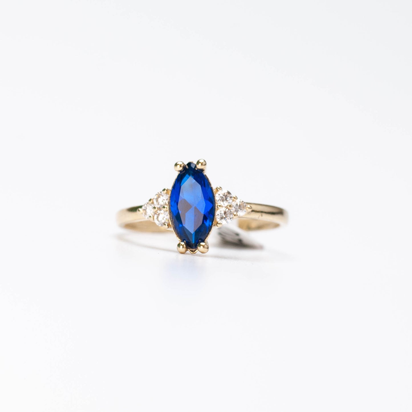 10K Birthstone Marquise Ring